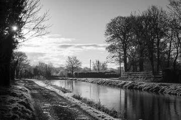 Beautiful Sunrise at Irish Canal