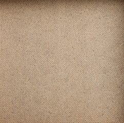 Fototapeta premium textured background of linen bottom top view