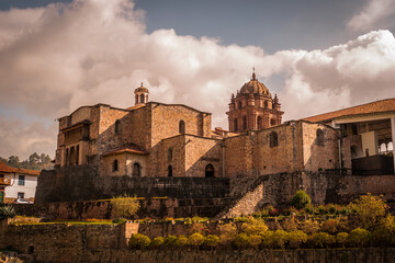 Fototapeta na wymiar La hermosa ciudad del Cusco