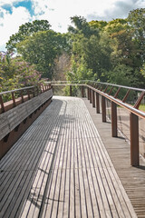 Obraz premium Friendship bridge over the River Wensum in the city of Norwich