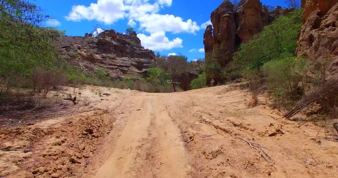 C&acirc;nion na caatinga