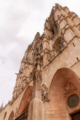 Fototapeta premium Burgos' Cathedral Main Facade