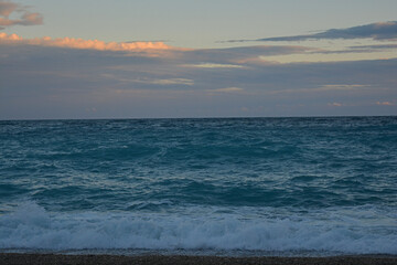 Fototapeta premium waves on the beach