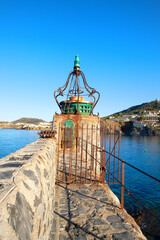 Fototapeta na wymiar Lighthouse in French village Collioure