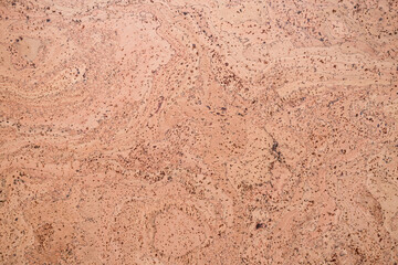 Close-up background and texture of cork board wood surface