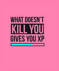 Gamer graphic design custom typography vector for t-shirt, banner, festival, tournament, office, company, sticker logo, poster, streaming, website in a high resolution editable printable file. © Geerafics Atelier