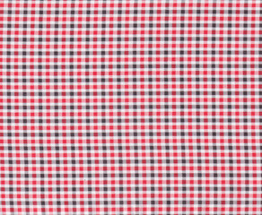 the red and white checkered background