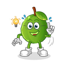 guava got an idea illustration. character vector
