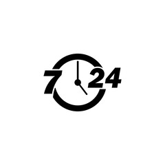 24 hours call center services icon