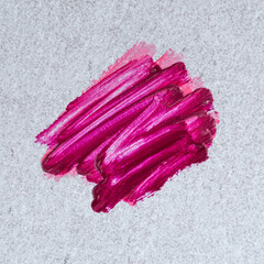 Lipstick swatch / Muestra de labial.