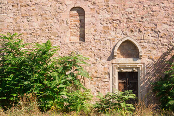 The ancient Armenian church of  Archangels Michael and Gabriel in Feodosia, Crimea. Built in 1408.