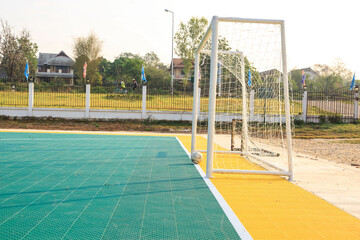 Futsal door and conner for game olympic .