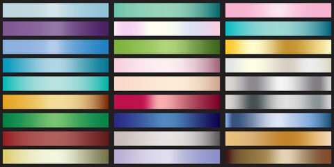 Palette stripes in watercolor style. Rainbow foil. Gradient background. Vector illustration design. Stock image. EPS 10.