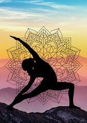 Find Your Balance Sunrise Mandala