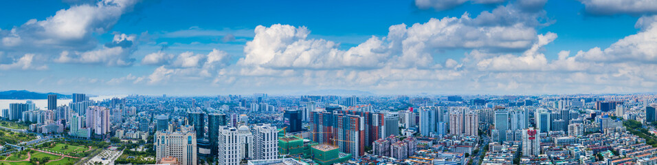 Fototapeta premium Cityscape of Shantou City, Guangdong Province, China