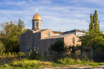 The church of Saint John the Baptist in Feodosia, Crimea. Built in 1348.