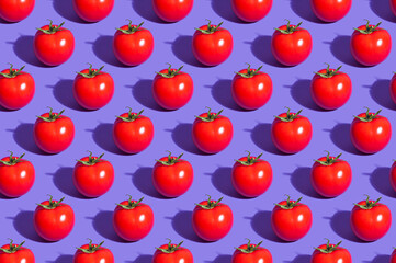 The seamless pattern repeated tomato background image 