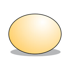 an egg vector illustration,isolated on white background