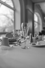 table setting for a dinner