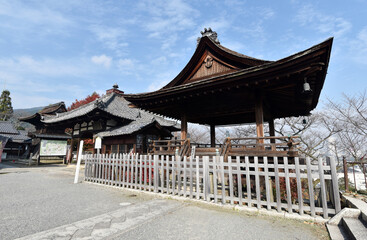 Naklejka premium 秋の三井寺 観月舞台 滋賀県大津市