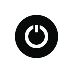 vector icon for website and social media in black