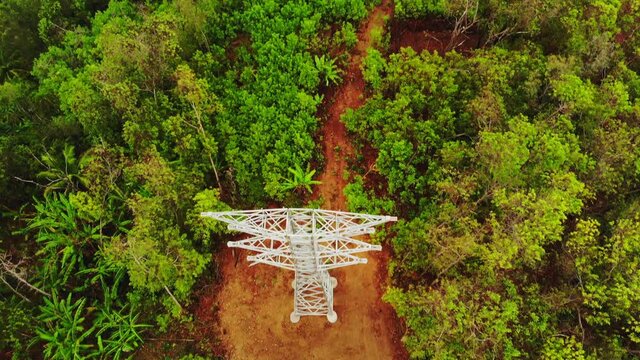 New 90 Kv high voltage tension line in Mayotte second and last one #2