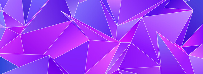 Obraz premium 3d Triangles, abstract background. Design wallpaper.