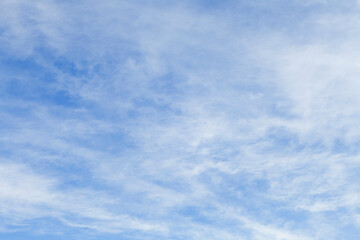 Blue sky with clouds