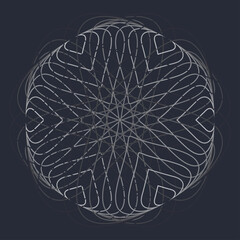 An Abstract Solid Web Pattern Background Template