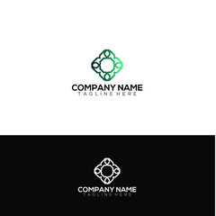 Fototapeta premium business abstract logo icon design vector template