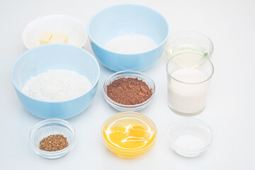 baking ingredients for baking cookies