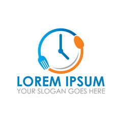 time food vector , restaurant logo