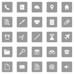 web icon set vector sign symbol