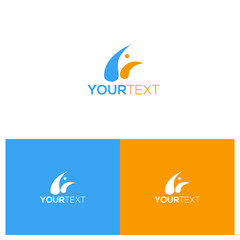 business abstract logo icon design vector template