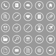 web icon set vector sign symbol
