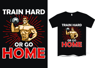 Gym or Workout T-Shirt Design