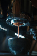 Naked Portafilter with coffee