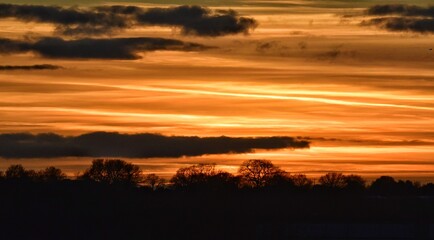 Baddesley Ensor Sunset