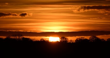 Baddesley Ensor Sunset