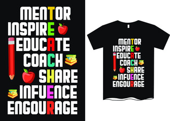 Happy Teacher's Day T-SHirt Designs