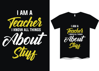 Happy Teacher's Day T-SHirt Designs