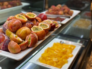 koreanfood sushi buffet all you can eat seafood rounge desert drink
