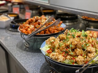 koreanfood sushi buffet all you can eat seafood rounge desert drink