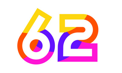 62 Colorful Fun Modern Flat Number