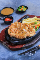 rice with chicken