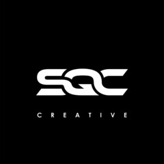 SQC Letter Initial Logo Design Template Vector Illustration