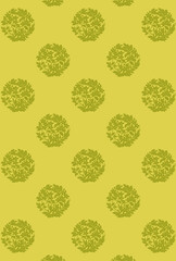 平安有職文様_橘丸（たちばなのまる）01_壁紙・カラー