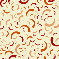 Seamless abstract pattern. Beautiful texture for textile or paper print. Vector illustration. Cute colorful background.