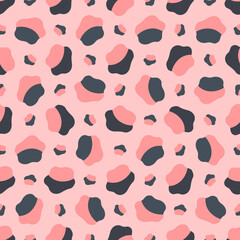 Abstract seamless pattern. Beautiful for textile, paper print, scrapbooking or wallpaper. Vector illustration. Cute colorful background.