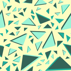 Seamless abstract pattern. Beautiful texture for textile or paper print. Vector illustration. Cute colorful background.